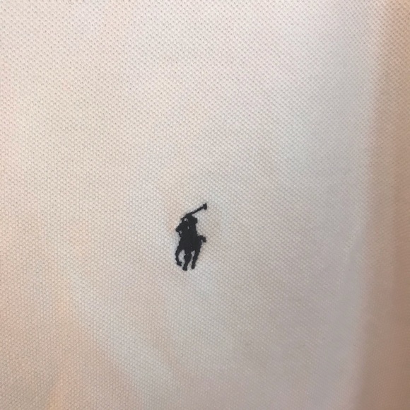 Men’s White Polo Collared Golf Shirt - Picture 3 of 4